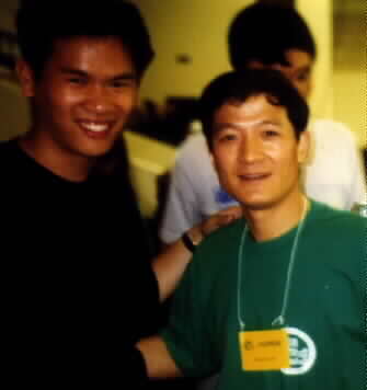 Master Hu Jiangqiang and Me.